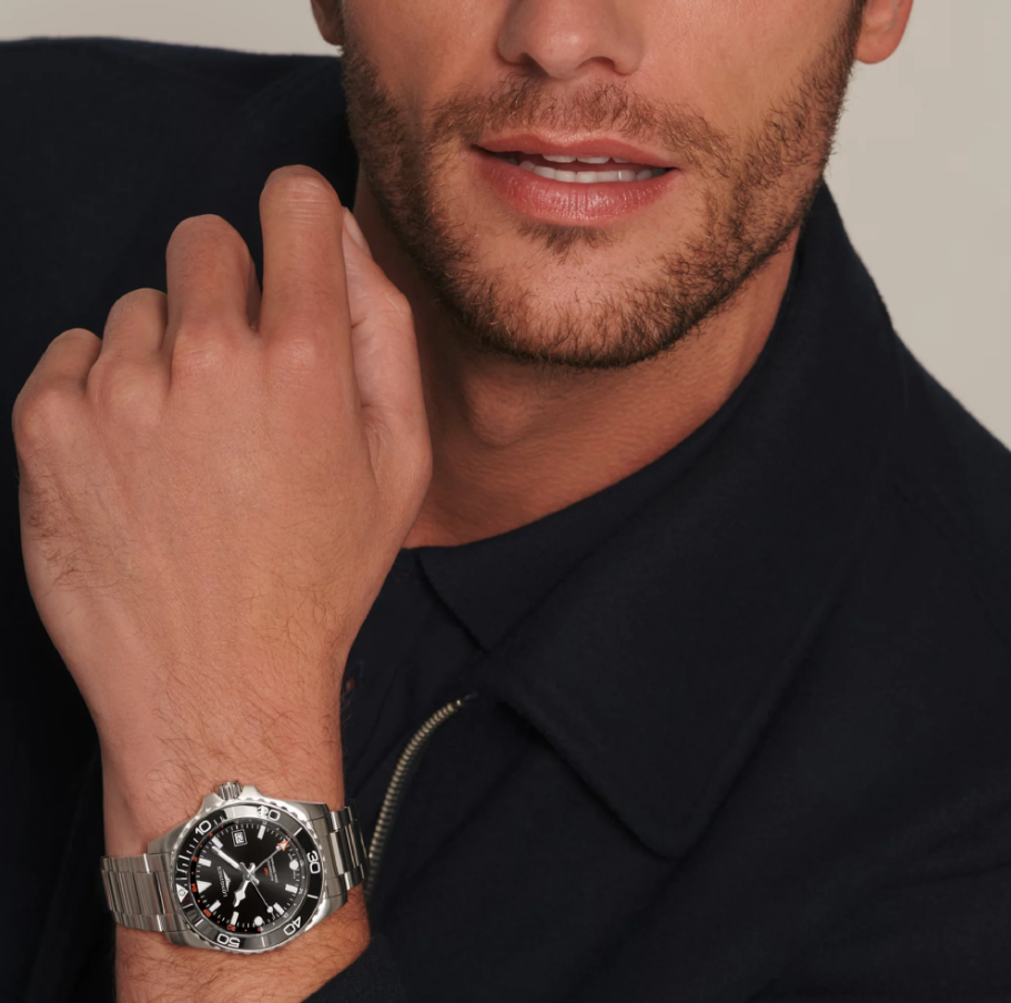 L37904566 Longines Hydroconquest GMT Erkek Kol Saati L3.790.4.56.6