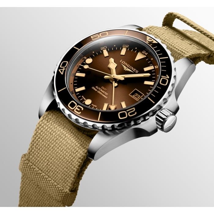 LONGINES HYDROCONQUEST GMT L37904662 - L3.790.4.66.2 ERKEK KOL SAATİ