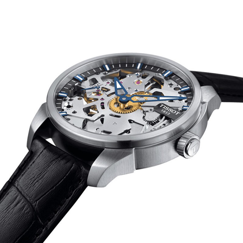 Tissot T-Complication Squelette T0704051641100 Erkek Kol Saati Tissot T-Complication Squelette T0704051641100 Erkek Kol Saati