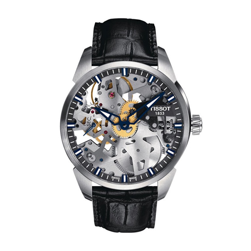 Tissot T-Complication Squelette T0704051641100 Erkek Kol Saati Tissot T-Complication Squelette T0704051641100 Erkek Kol Saati