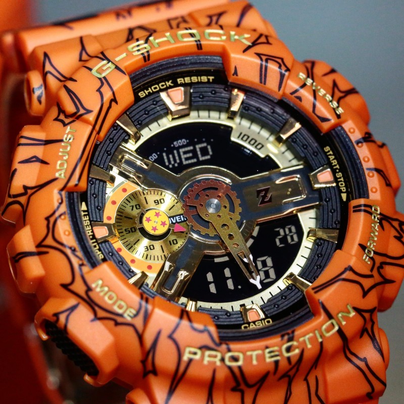 Casio G-Shock Dragon Ball Ga-110Jdb-1A4 Kol Saati Casio G-Shock Dragon Ball Ga-110Jdb-1A4 Kol Saati