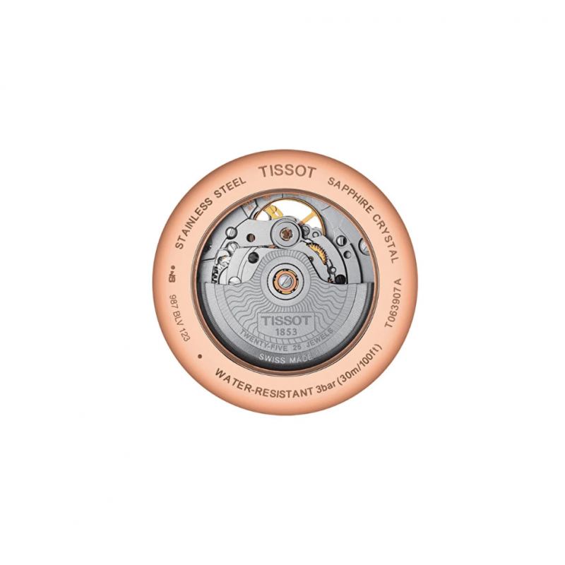 Tissot Tradition Powermatic 80 Open Heart T0639073603800 Kol Saati Tissot Tradition Powermatic 80 Open Heart T0639073603800 Kol Saati