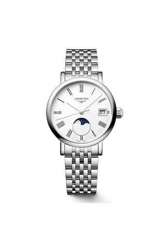 Longines Elegant Collection Moonphase L43304116 Kol Saati