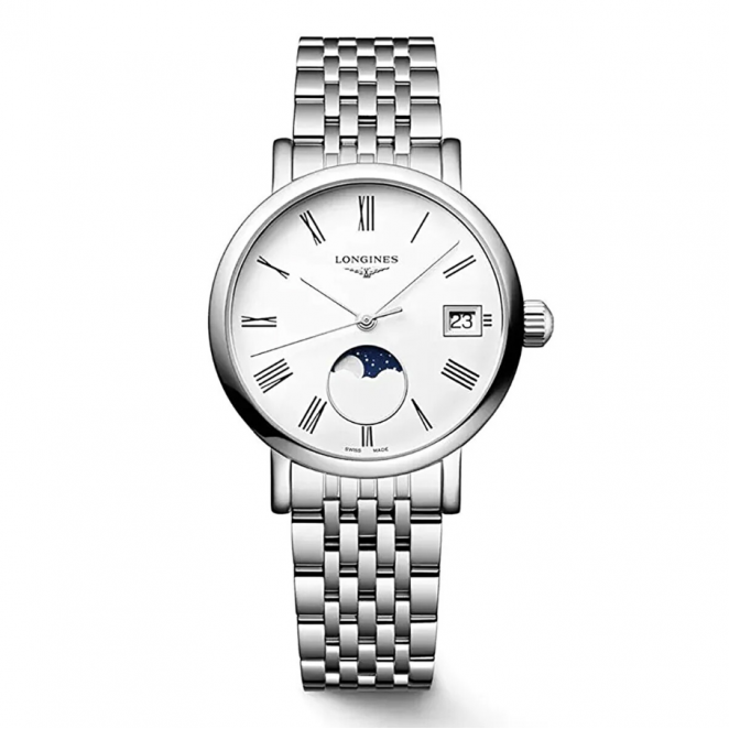 Longines Elegant Collection Moonphase L43304116 Kol Saati Longines Elegant Collection Moonphase L43304116 Kol Saati