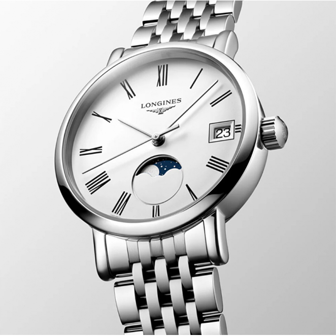 Longines Elegant Collection Moonphase L43304116 Kol Saati Longines Elegant Collection Moonphase L43304116 Kol Saati