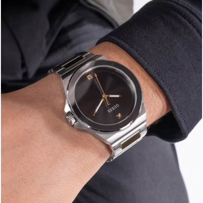Guess GUGW0833G3 Pırlantalı Erkek Kol Saati