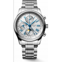 Longines L27734716 Master Collection Chronograph Moonphase Erkek Kol Saati