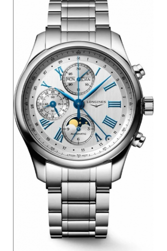 Longines L27734716 Master Collection Chronograph Moonphase Erkek Kol Saati