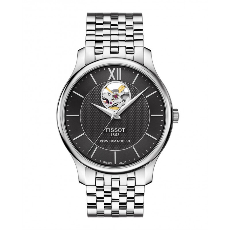 Tissot Tradition Open Heart T0639071105800 Erkek Kol Saati Tissot Tradition Open Heart T0639071105800 Erkek Kol Saati