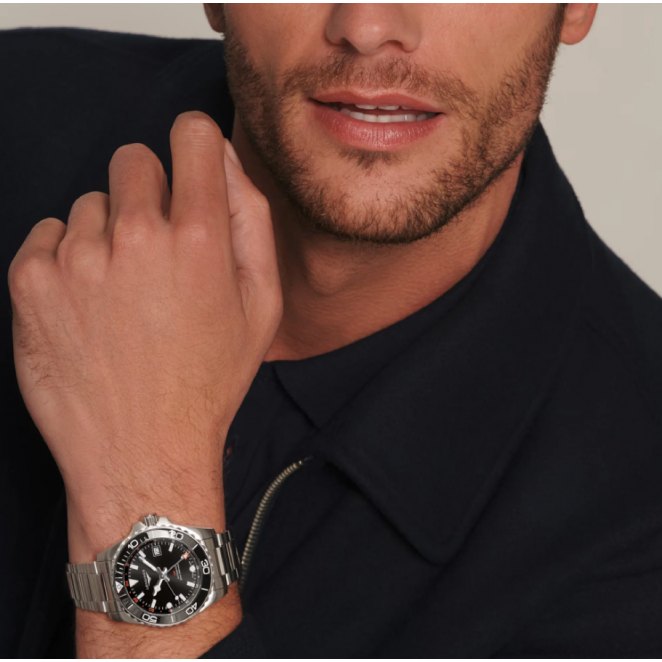 L37904566 Longines Hydroconquest GMT Erkek Kol Saati L3.790.4.56.6