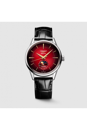 Longines Flagship Heritage Moonphase L48154092 Kol Saati L4.815.4.09.2