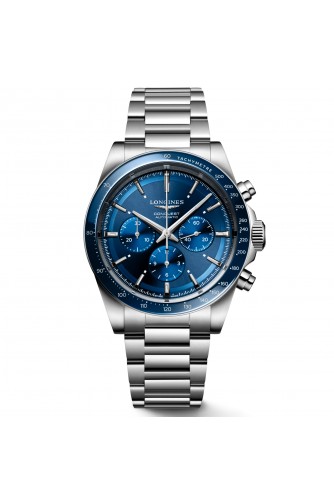 Longines L38354926 Conquest Chronograph Erkek Kol Saati