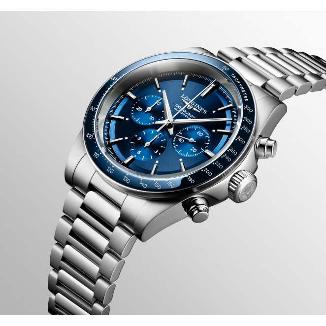 Longines L38354926 Conquest Chronograph Erkek Kol Saati Longines L38354926 Conquest Chronograph Erkek Kol Saati