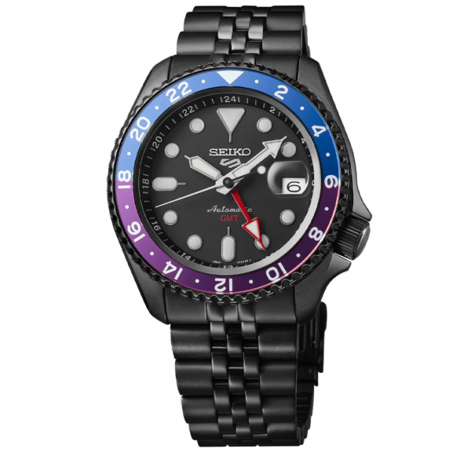 Seiko 5 Sports GMT SSK027K Erkek Kol Saati Seiko 5 Sports GMT SSK027K Erkek Kol Saati