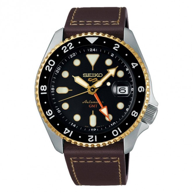 Seiko 5 Sports GMT SSK036K Erkek Kol Saati SSK036K1 Seiko 5 Sports GMT SSK036K Erkek Kol Saati SSK036K1
