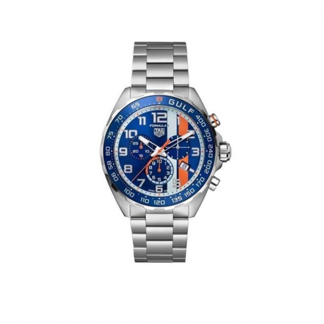 Tag Heuer Formula 1 X GULF CAZ101AT.BA0842 Kol Saati Tag Heuer Formula 1 X GULF CAZ101AT.BA0842 Kol Saati