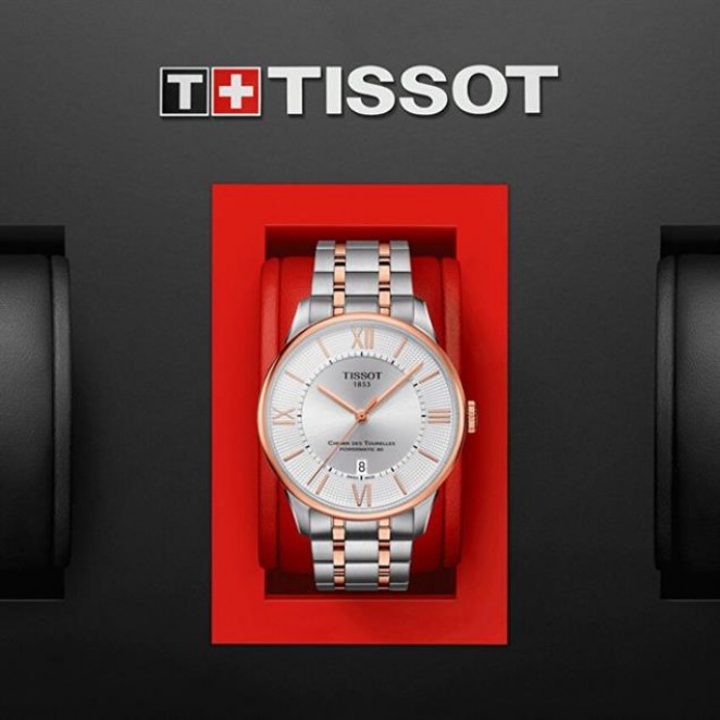 Tissot Chemin des Tourelles T0994072203802 Erkek Kol Saati