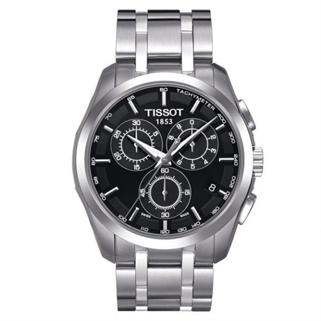 Tissot Couturier Chronograph T0356171105100 Erkek Kol Saati