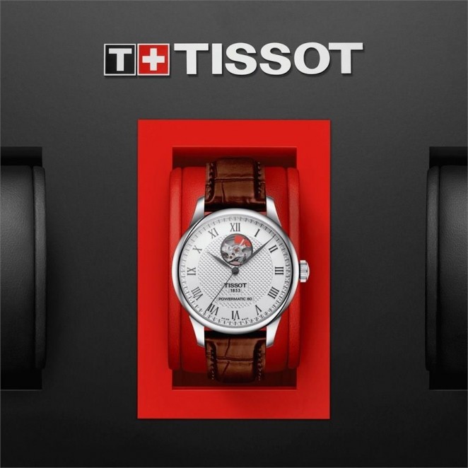 Tissot Le Locle Powermatic 80 Open Heart T0064071603301 Kol Saati