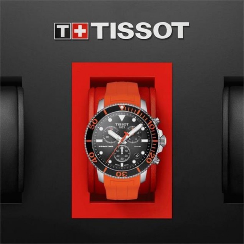 Tissot Seastar Chronograph T1204171705101 Erkek Kol Saati