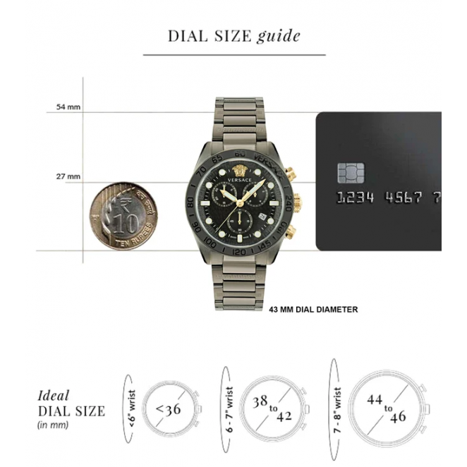 Versace VRSCVE6K00623 Erkek Kol Saati